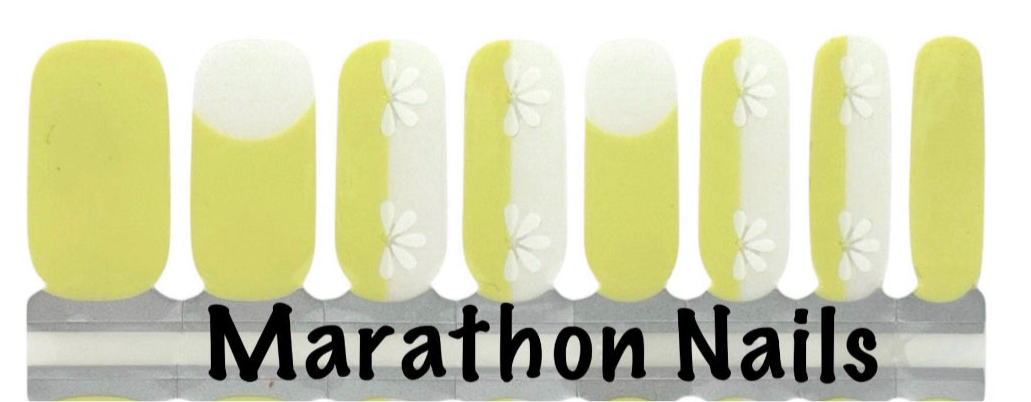 Delightful Daisies Partial Overlay Nail Wraps