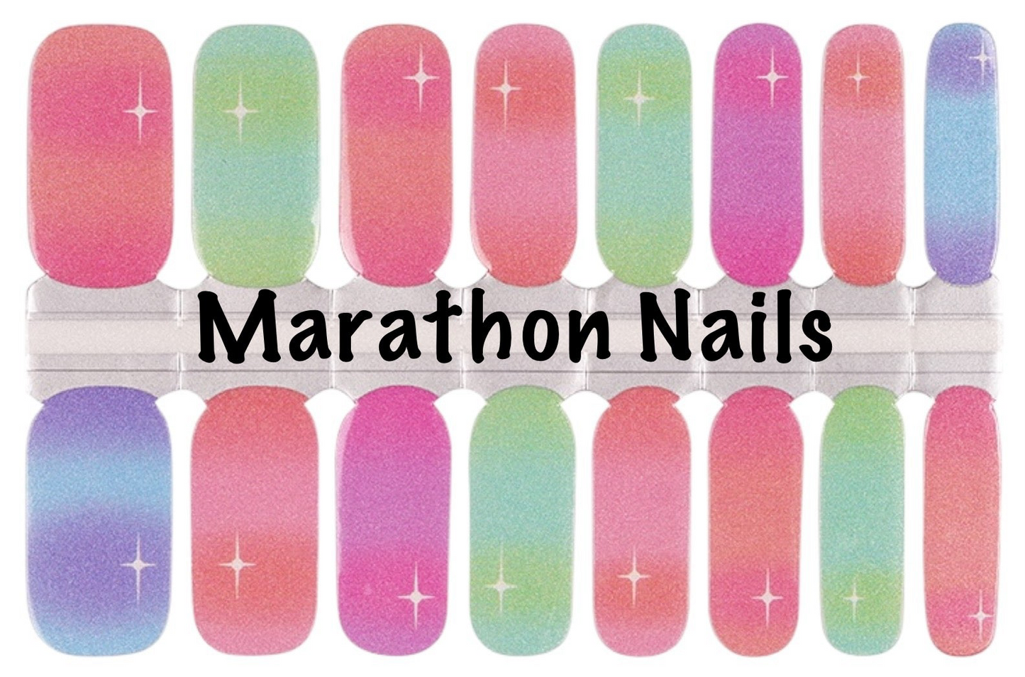 Neon Nites Nail Wraps