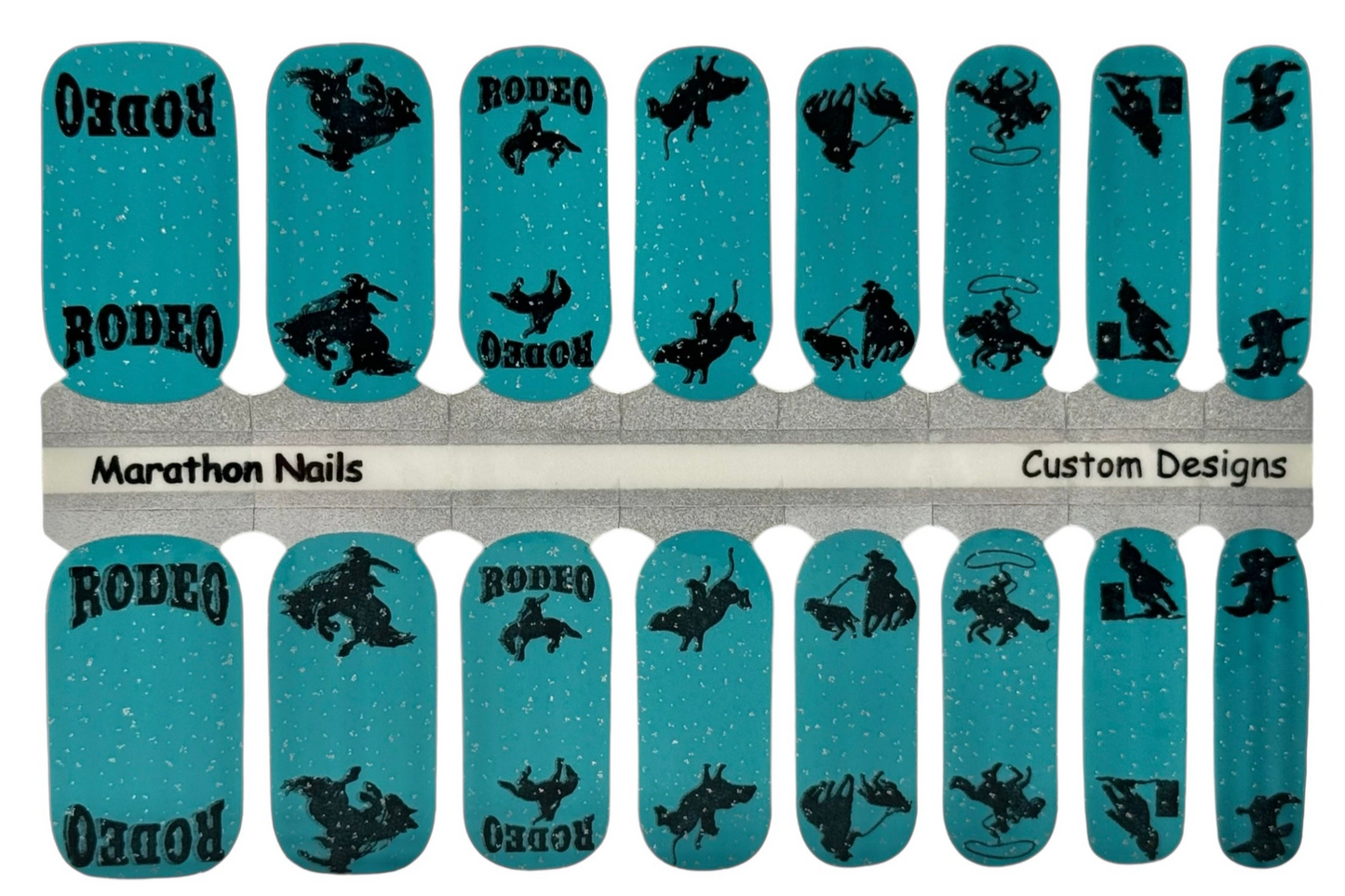 Let's Rodeo Exclusive Nail Wraps