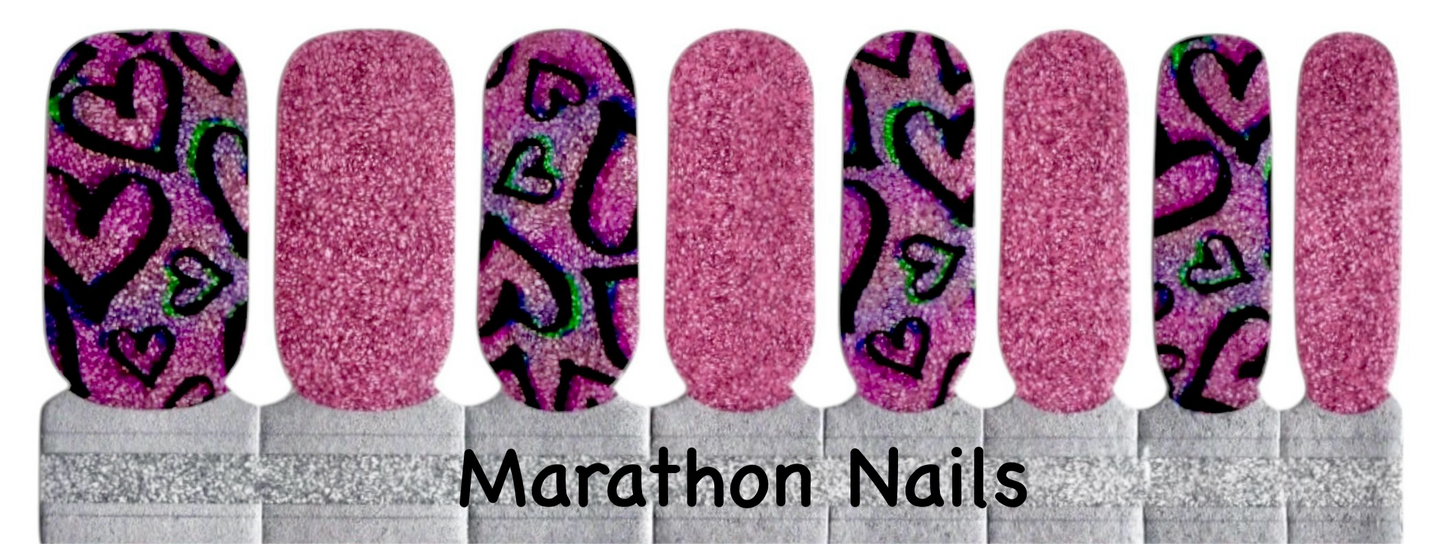 Tell It To My Hearts Nail Wraps