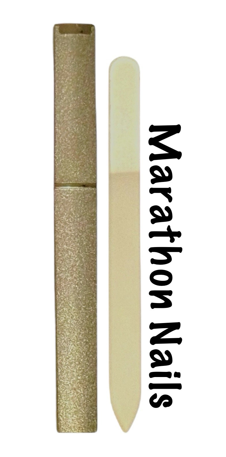 Crystal Glass Nail File with Case
