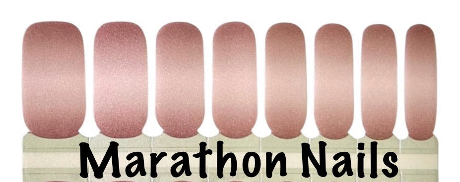Mauve Ombre Nail Wraps