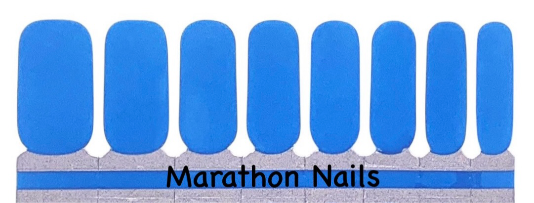 Blue Crush Nail Wraps