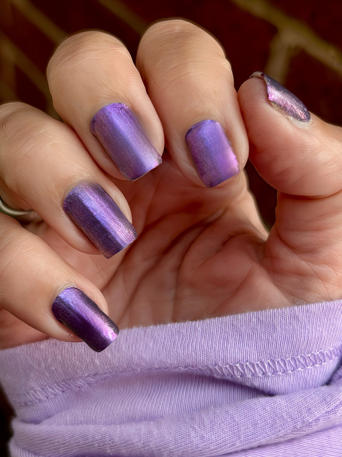 Amethyst Mirage - Purple to Berry- Color Shifting AMP Nail Wraps