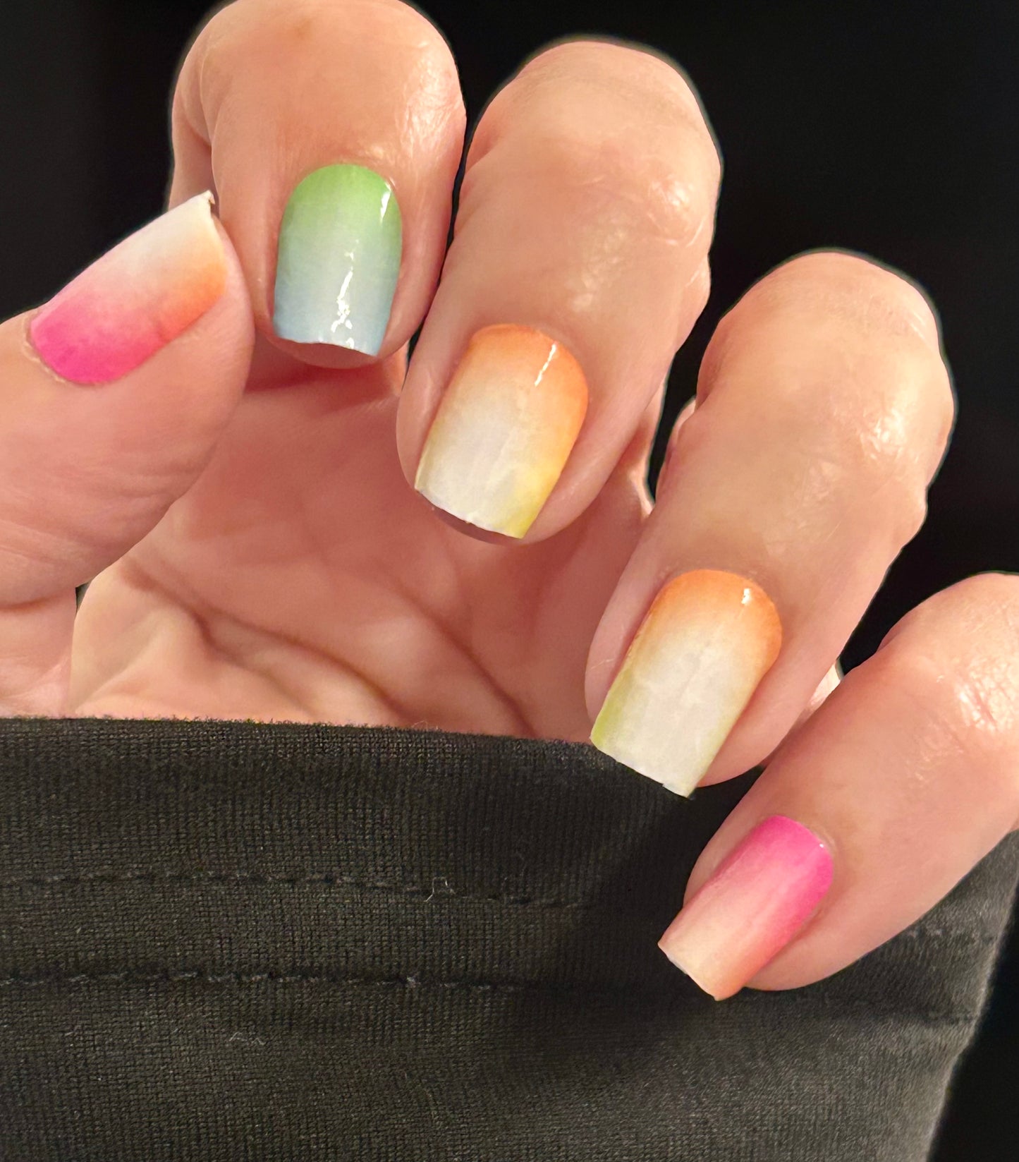 Creamsicles Nail Wraps