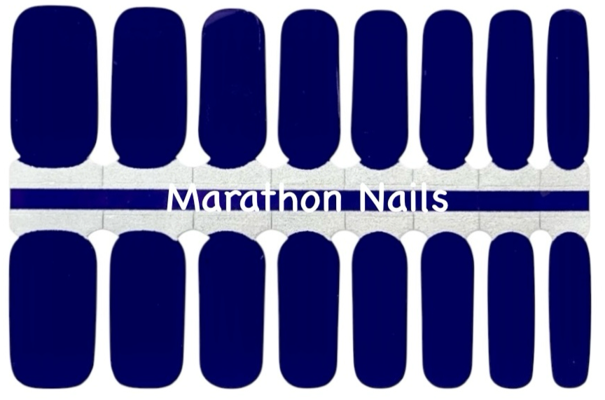 Deep Blue Something Nail Wraps