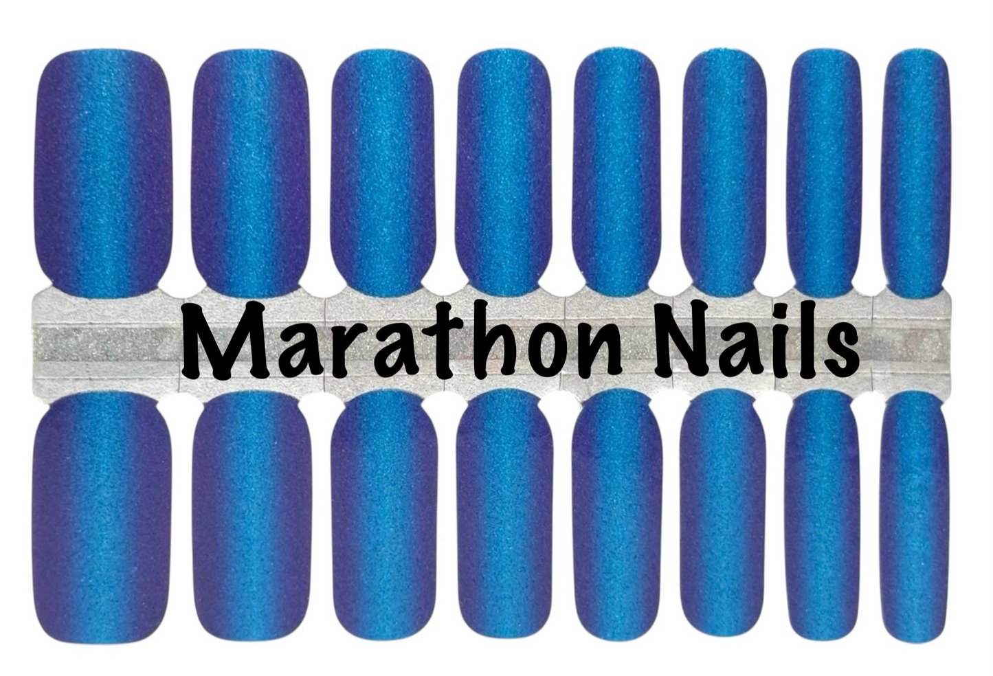 Blueberry Sparkle Nail Wraps