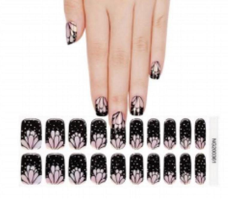 Butterfly Wings Semi Cured Gel Wraps
