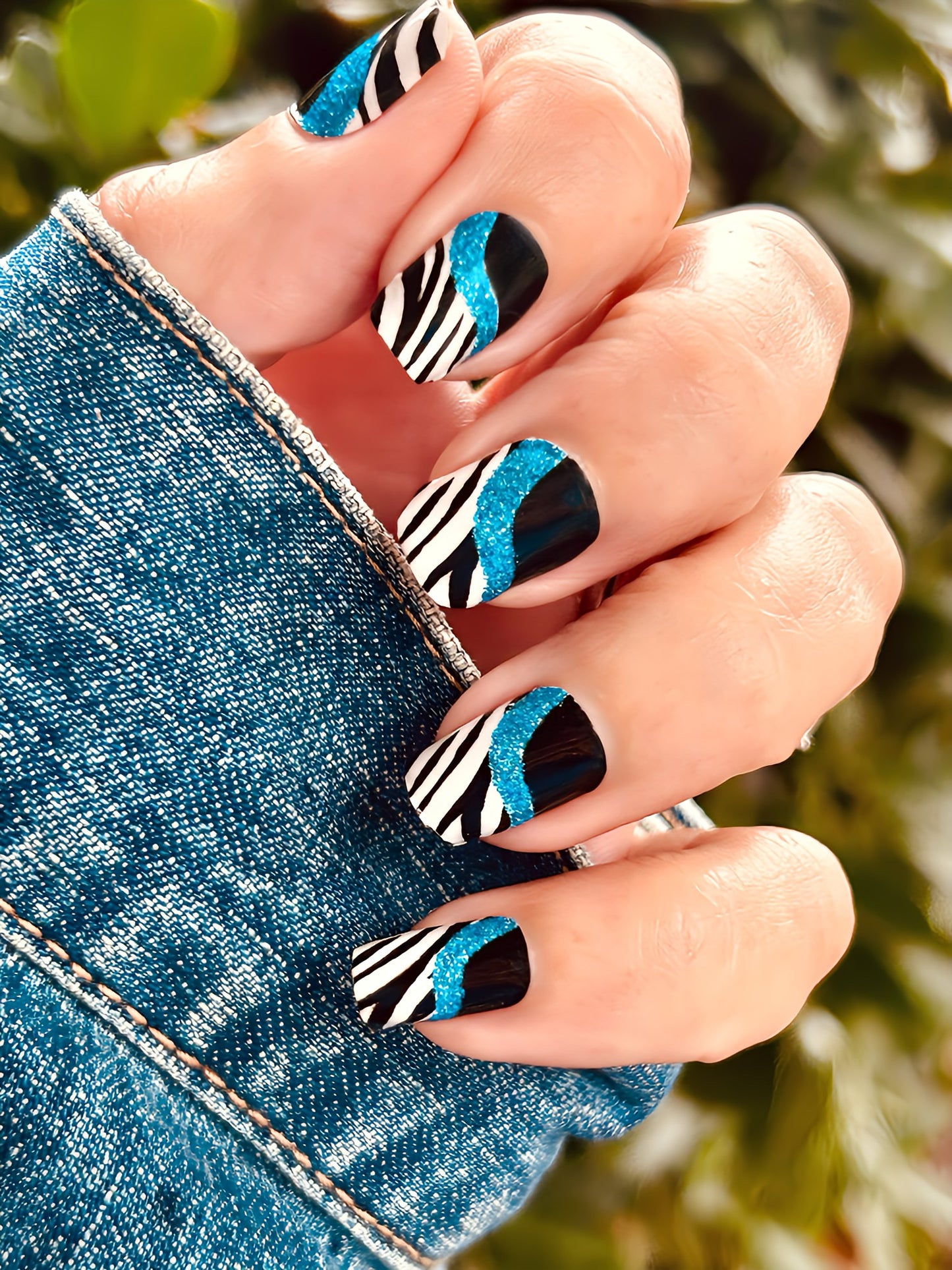 Midnight Safari Exclusive Nail Wraps