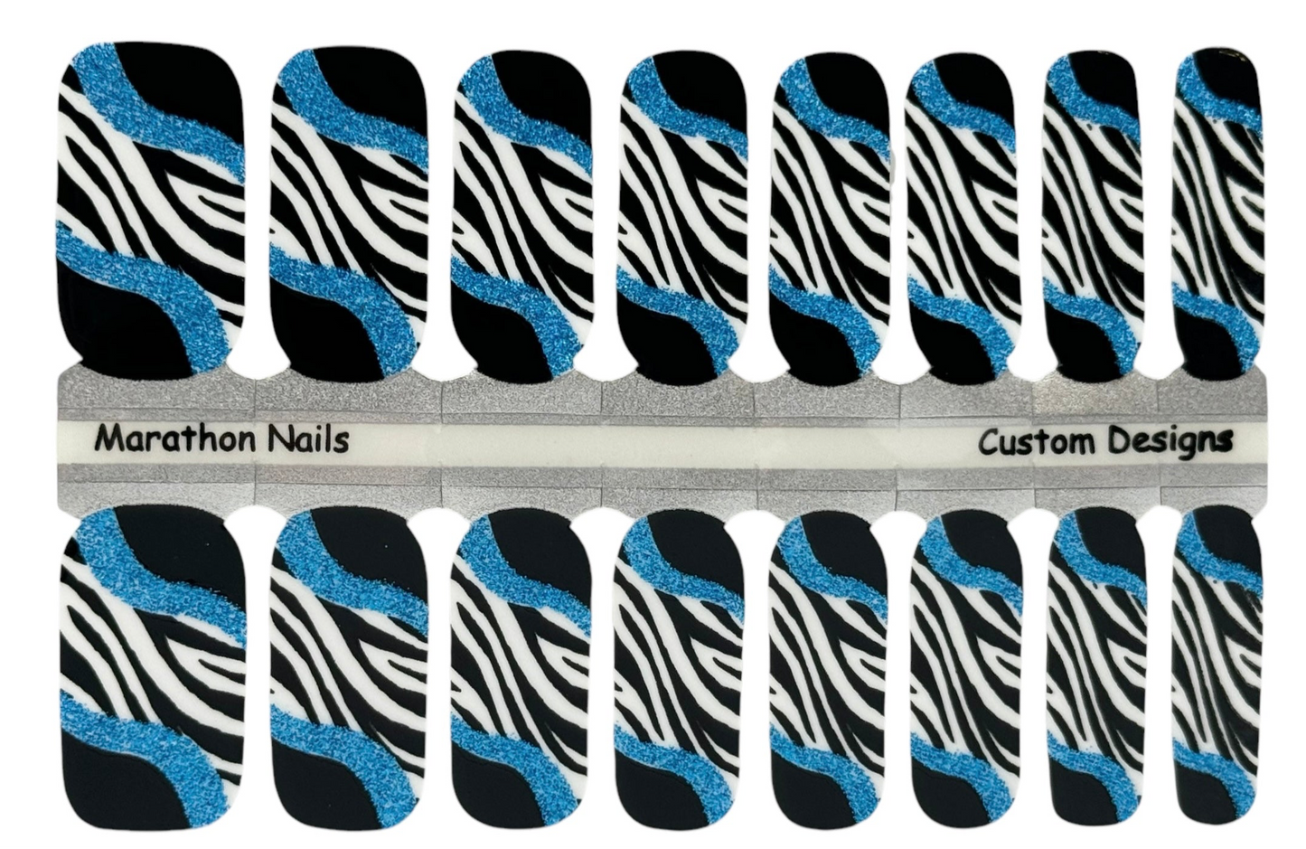Midnight Safari Exclusive Nail Wraps