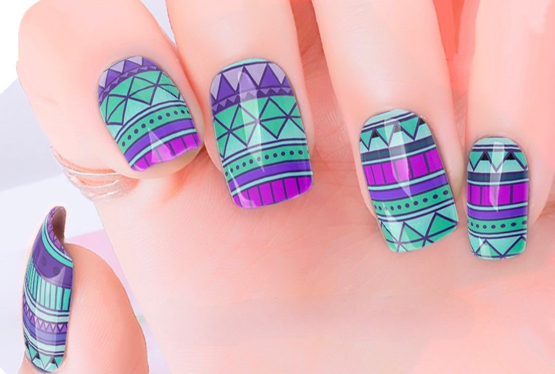 Tribal Aztec AMP Nail Wraps