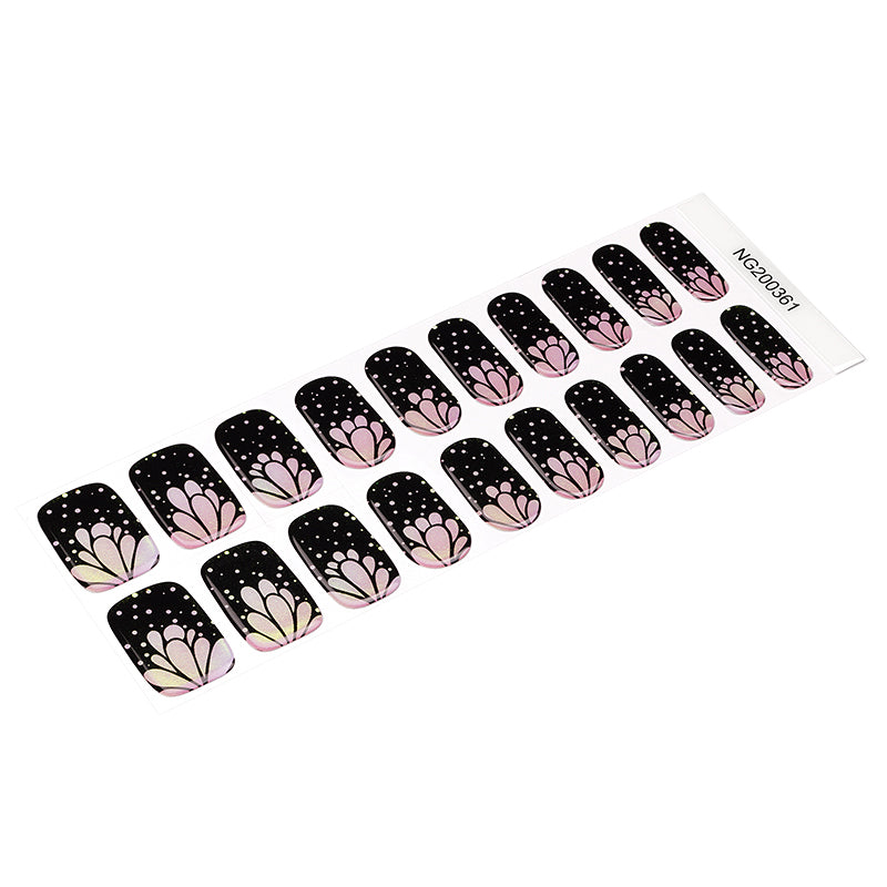 Butterfly Wings Semi Cured Gel Wraps