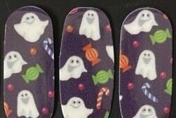 The Friendly Ghost Lux - Glow In The Dark Nail Wraps