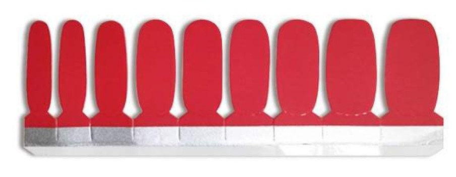 Red Gloss Lux Nail Wraps