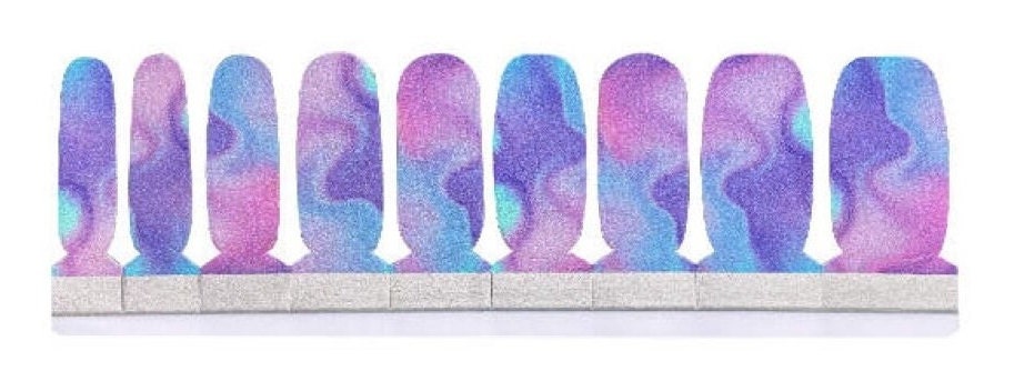 Pink Paint Lux Nail Wraps