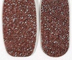 Rose Gold Glitter Lux Nail Wraps
