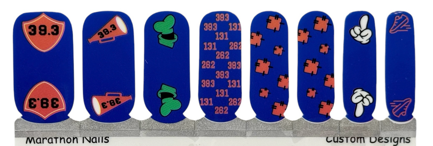 Must be Goofy to do 39.3 - Marathon Race Weekend Exclusive Nail Wraps