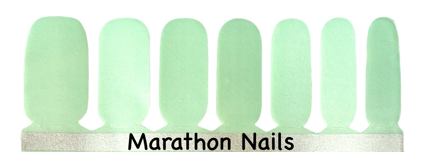 Light Green Iridescent Nail Wraps