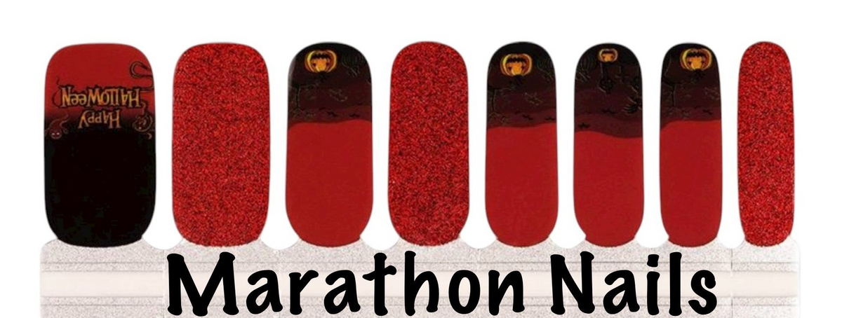 Spooky Jackolanterns Nail Wraps