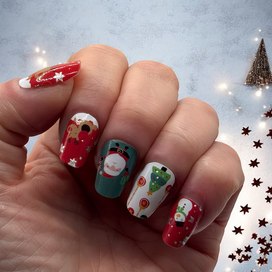 Night Before Christmas Nail Wraps