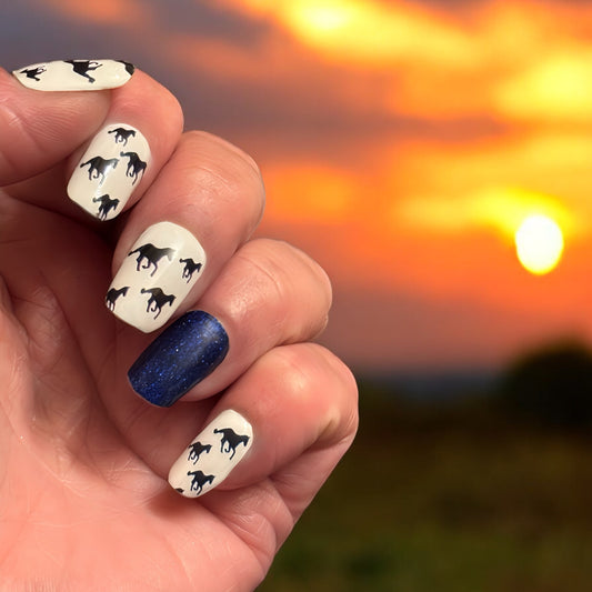 Running Wild Exclusive Horse Nail Wraps