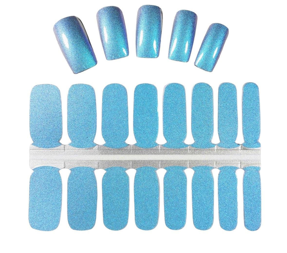 Blue Chameleon - Color Shifting Nail Wraps