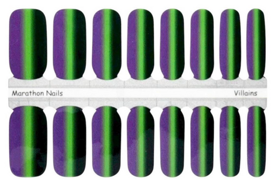 Villians Ombre - Exclusive Nail Wraps