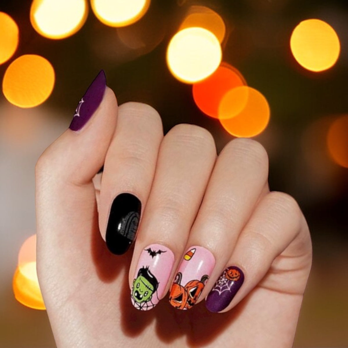 Monster Mash-Ups Nail Wraps