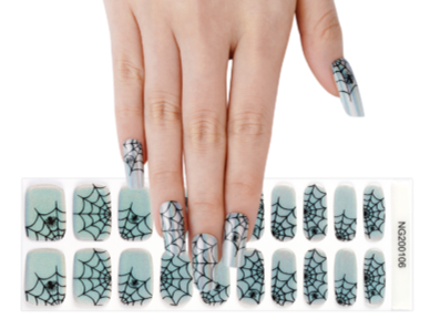 Silken Web Semi Cured Gel Nail Wraps