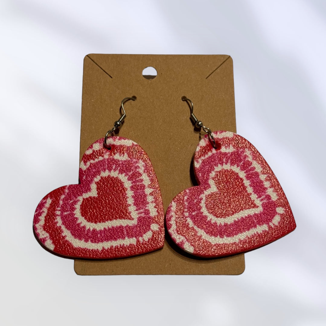 Layered Hearts Earrings