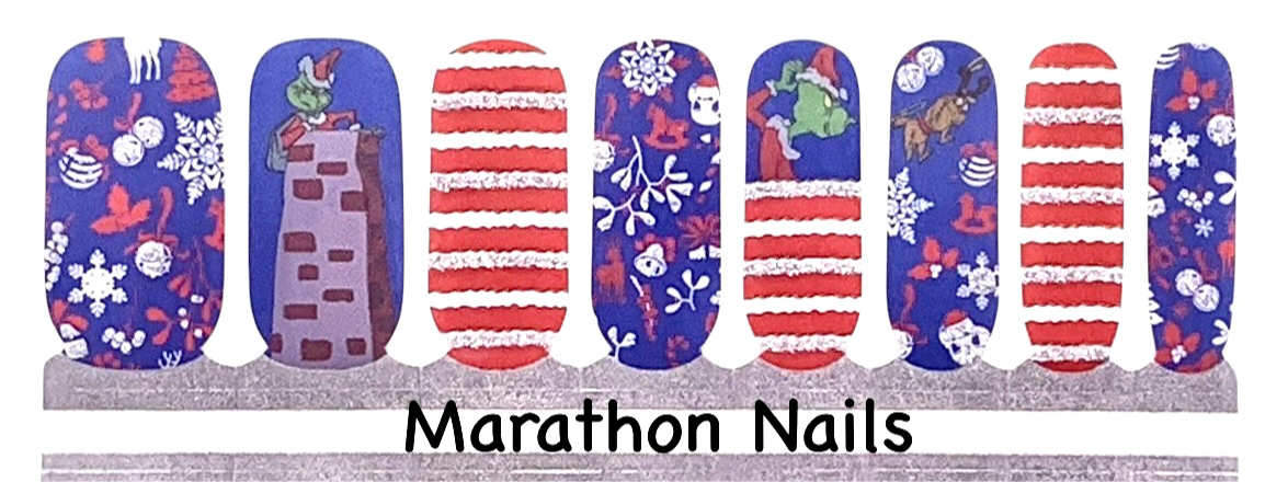 Mean Ol' Mr Grinch Nail Wraps