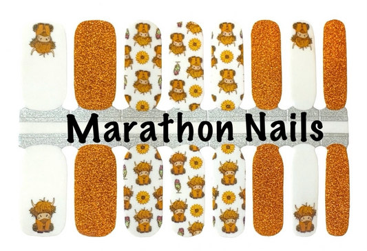Highland Hottie Nail Wraps