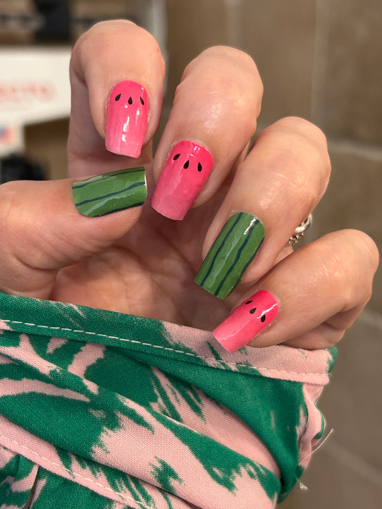Once In a Melon Nail Wraps
