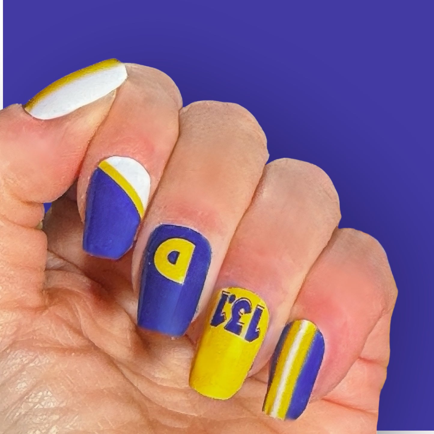 13.1 Quackin Miles - Race Weekend Exclusive Marathon Nail Wraps