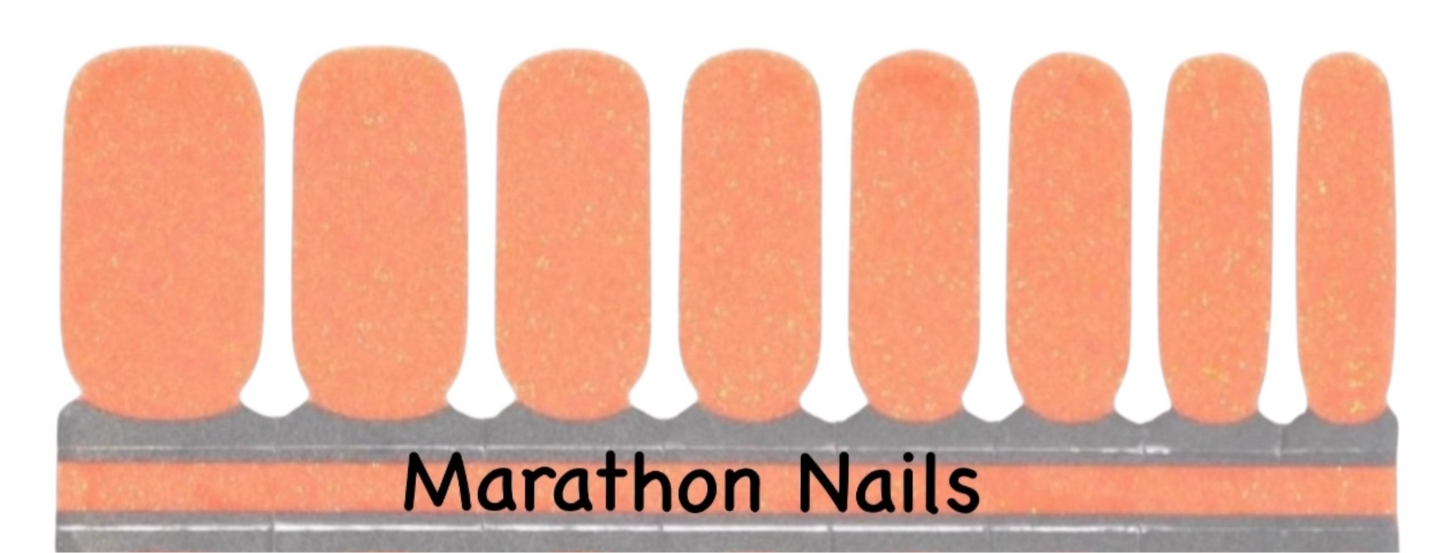 Melon Shimmer Nail Wraps