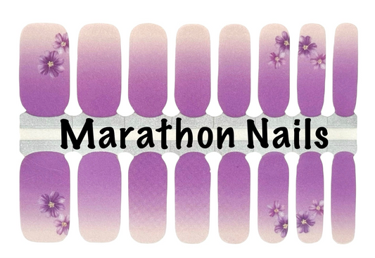 Lavender Ice Nail Wraps