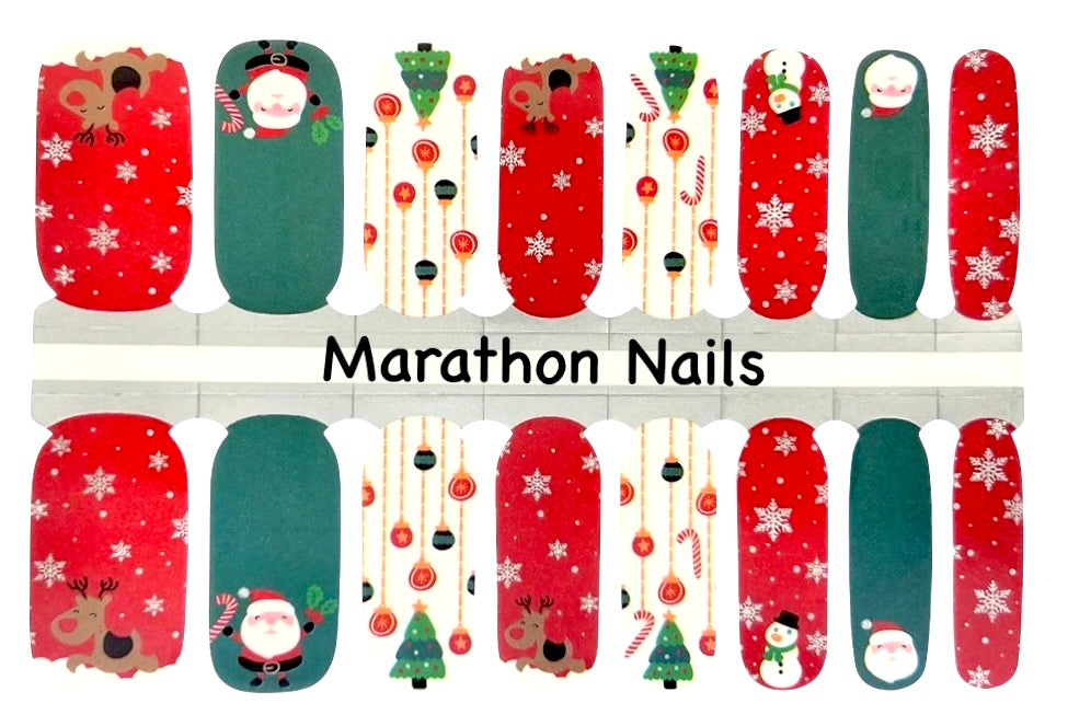 Night Before Christmas Nail Wraps