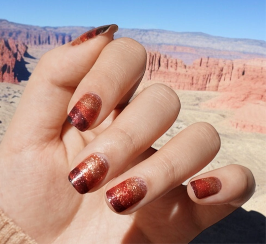 Desert Canyon Nail Wraps