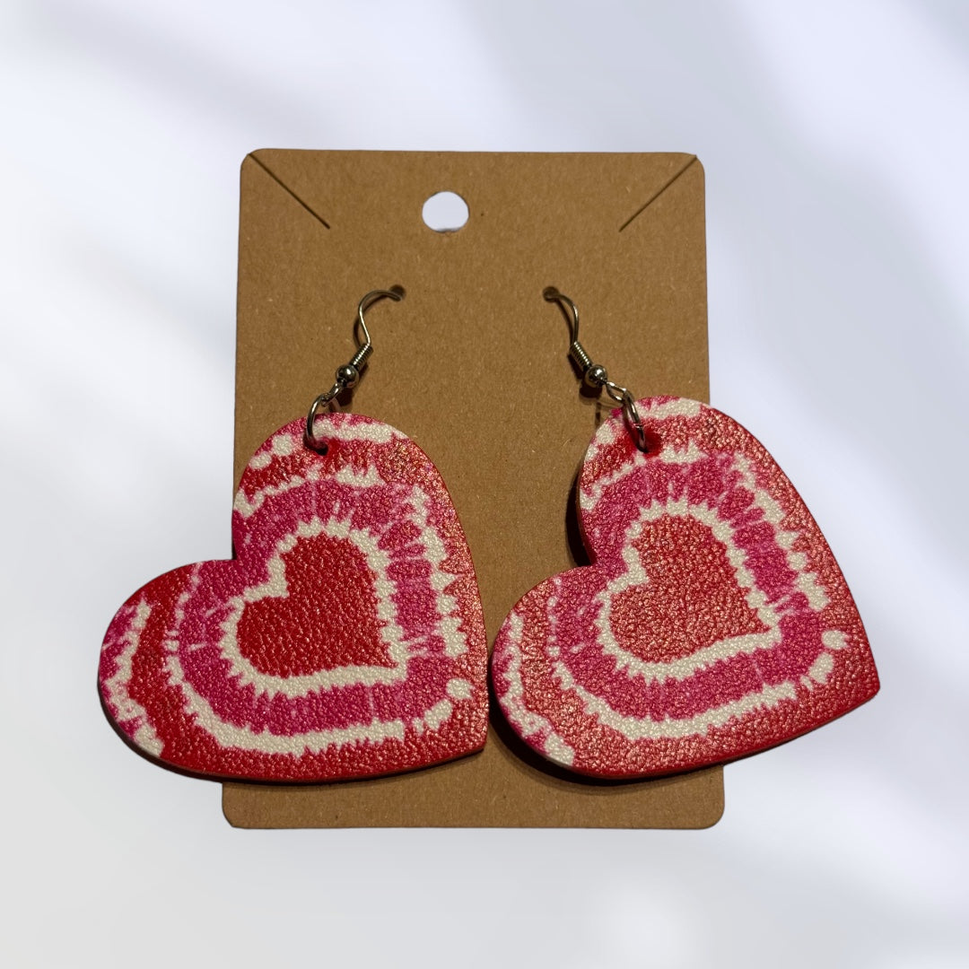 Layered Hearts Earrings