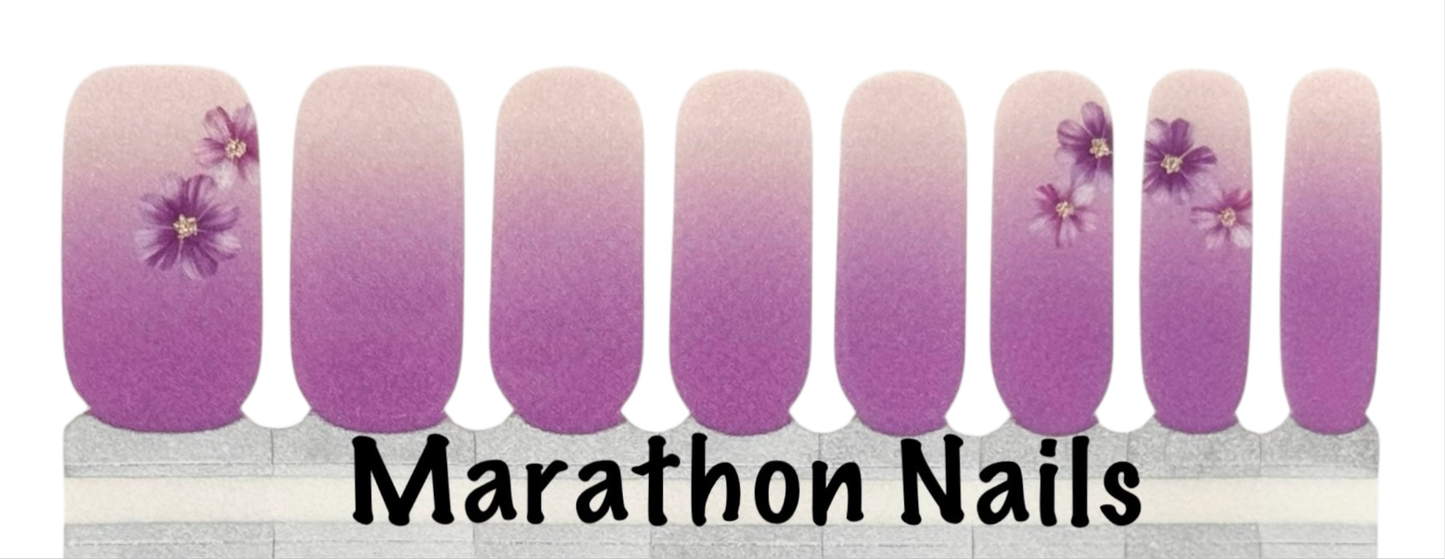 Lavender Ice Nail Wraps