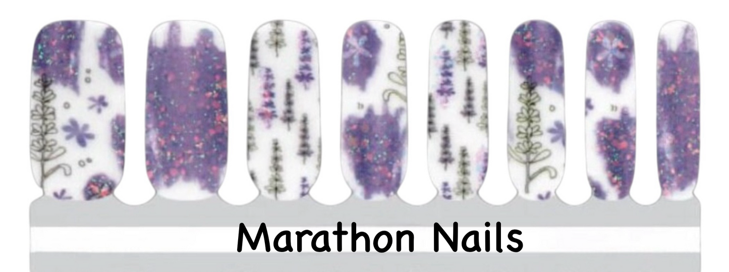 Purple Wonderland Nail Wraps