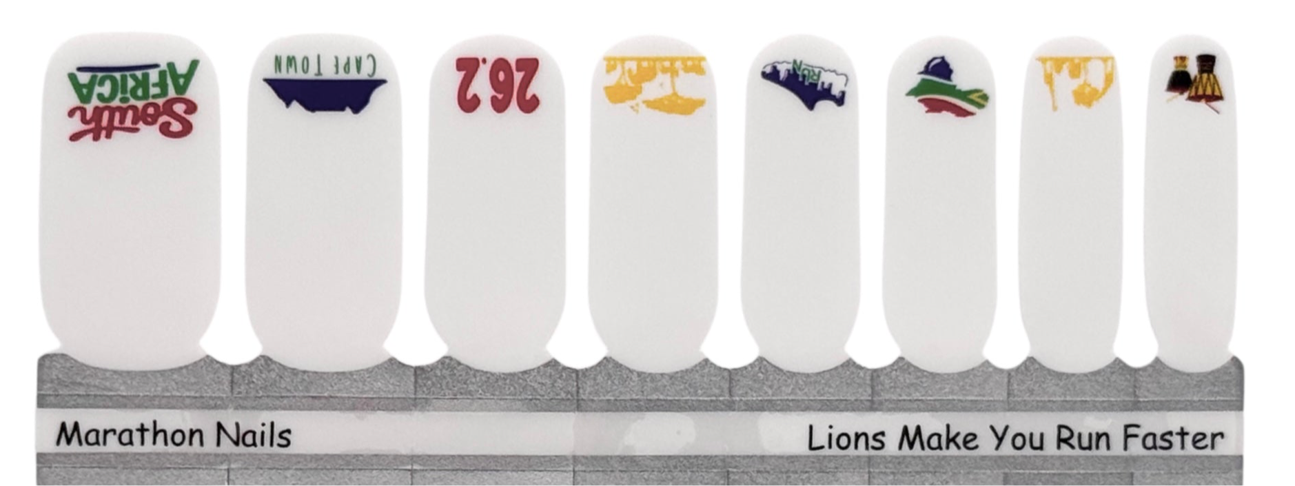 Best Nail Wraps - Running Nails - Best Marathon Nails - Semi-Cured Gel