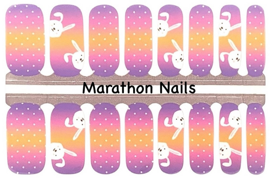 Catch Bunny If You Can Nail Wraps