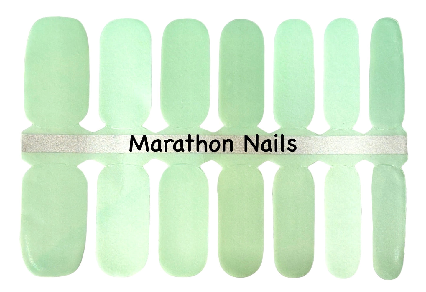 Light Green Iridescent Nail Wraps