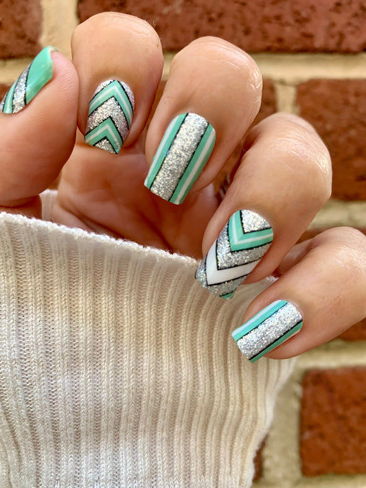 Aztec Designs Nail Wraps