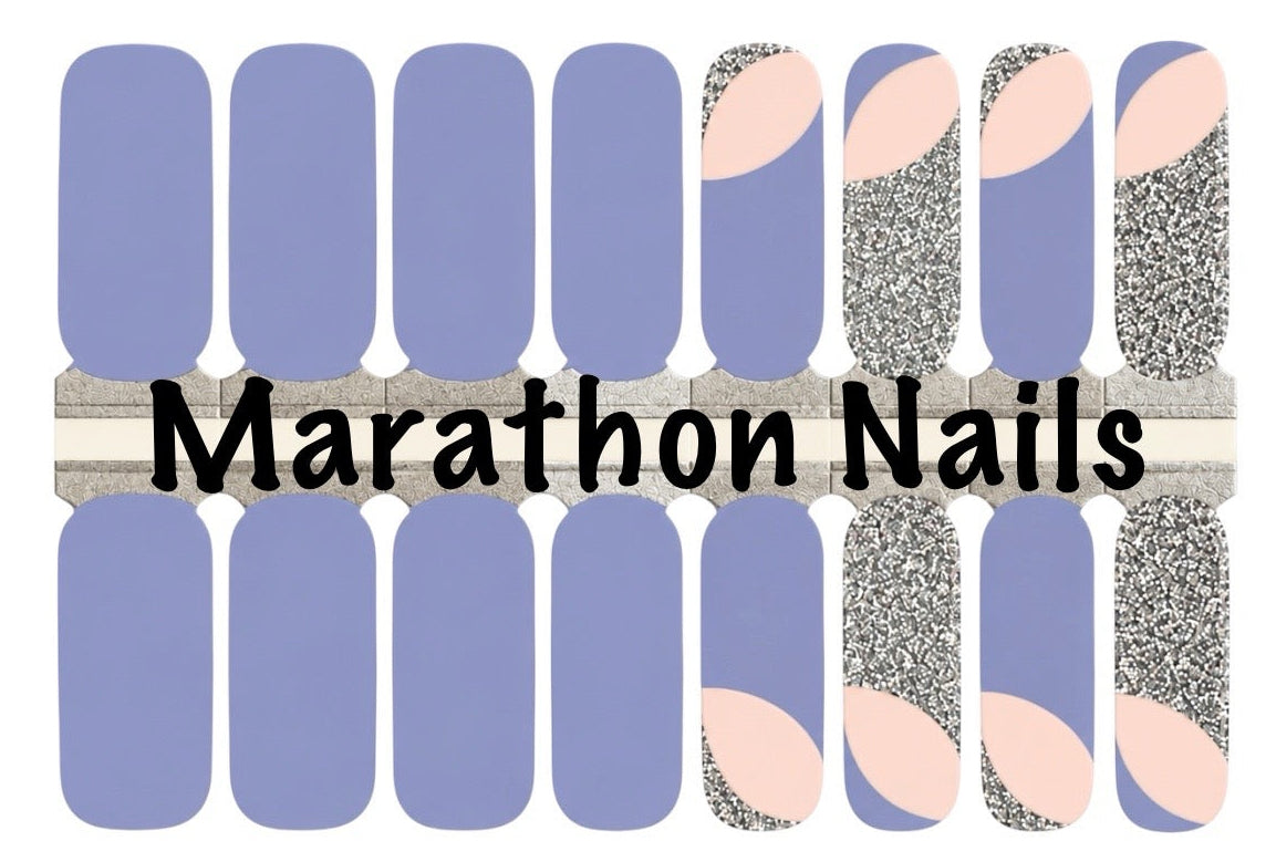 Lavender Elegance Nail Wraps