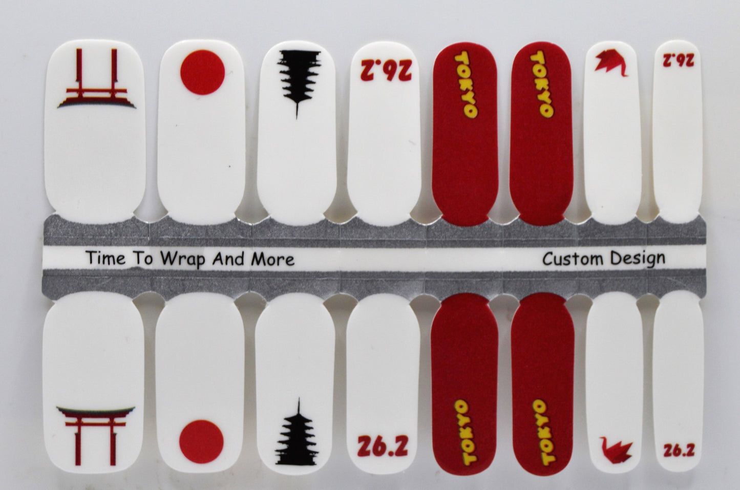 Which Star Is This - Tokyo Marathon Nails - Exclusive  Nail Wraps