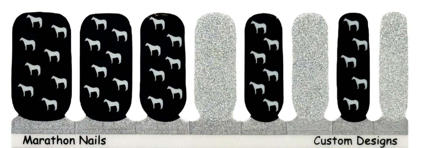 Standing Square Exclusive Horse Nail Wraps