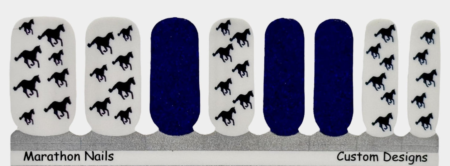 Running Wild Exclusive Horse Nail Wraps