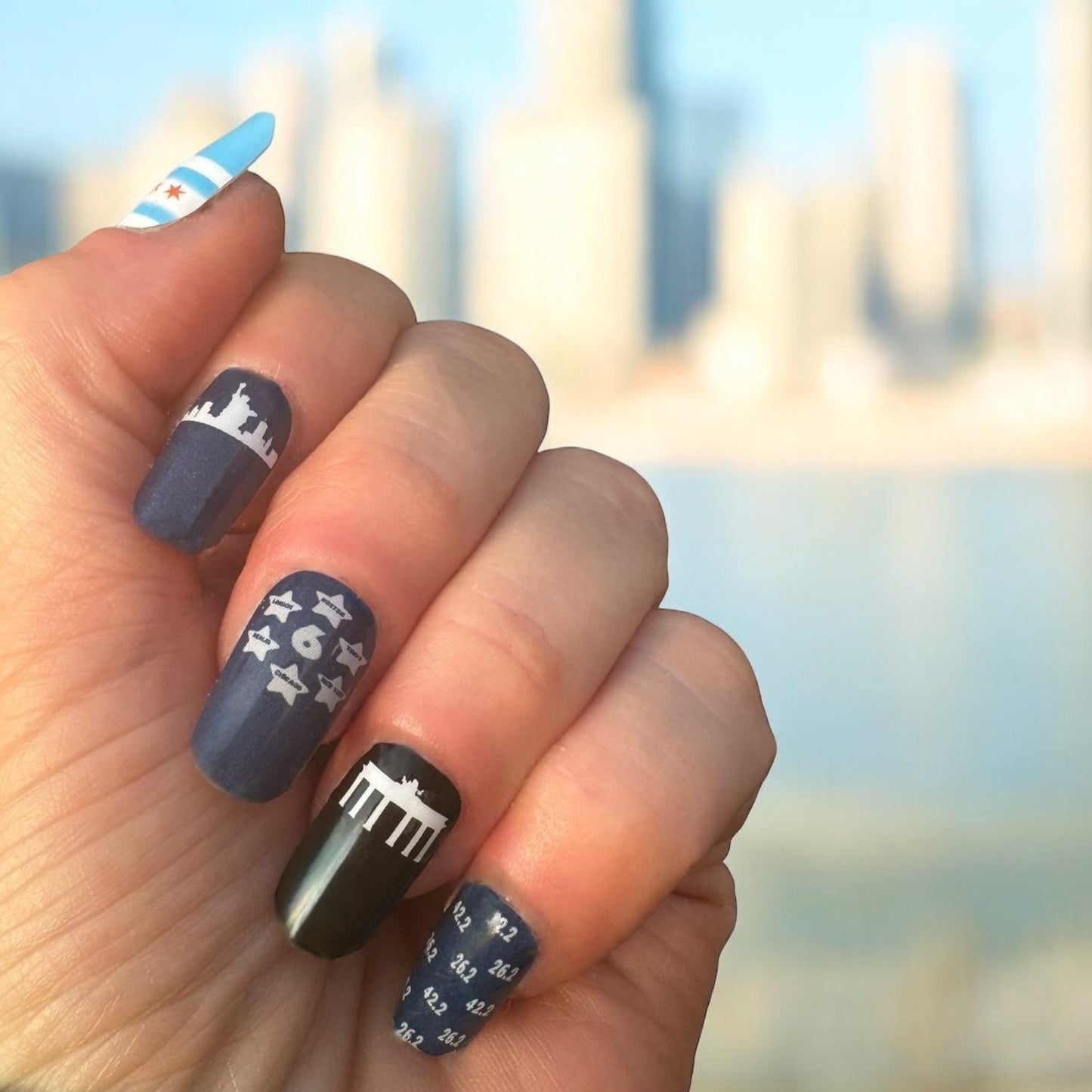 It's Your Day - All 6 Major Marathons Exclusive Nail Wraps